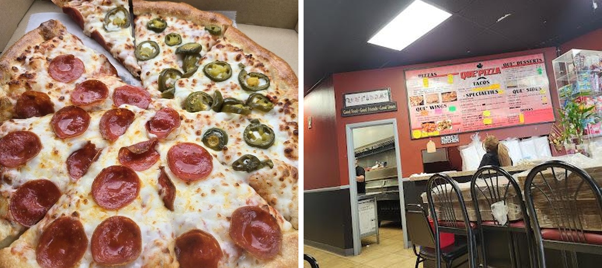 Que' Pizza Menu
